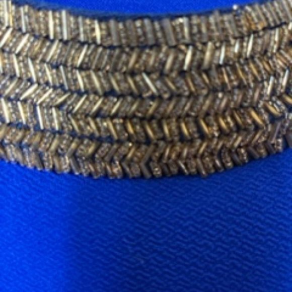 Royal Blue Sleeveless Top - Picture 3 of 4